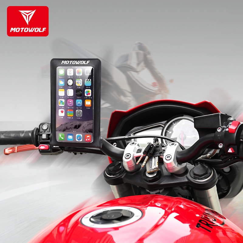 Giá đỡ điện thoại chống nước MOTOWOLF MDL2818