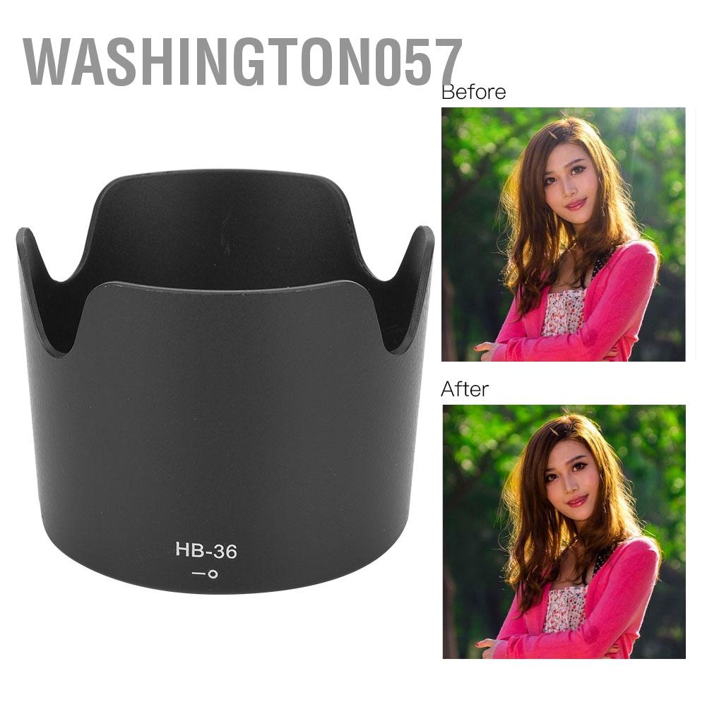 Loa Che Nắng Washington057 HB-36 ABS Cho Máy Ảnh Nikon AF-S 70-300 mm f / 4.5-5.6G IF-ED VR
