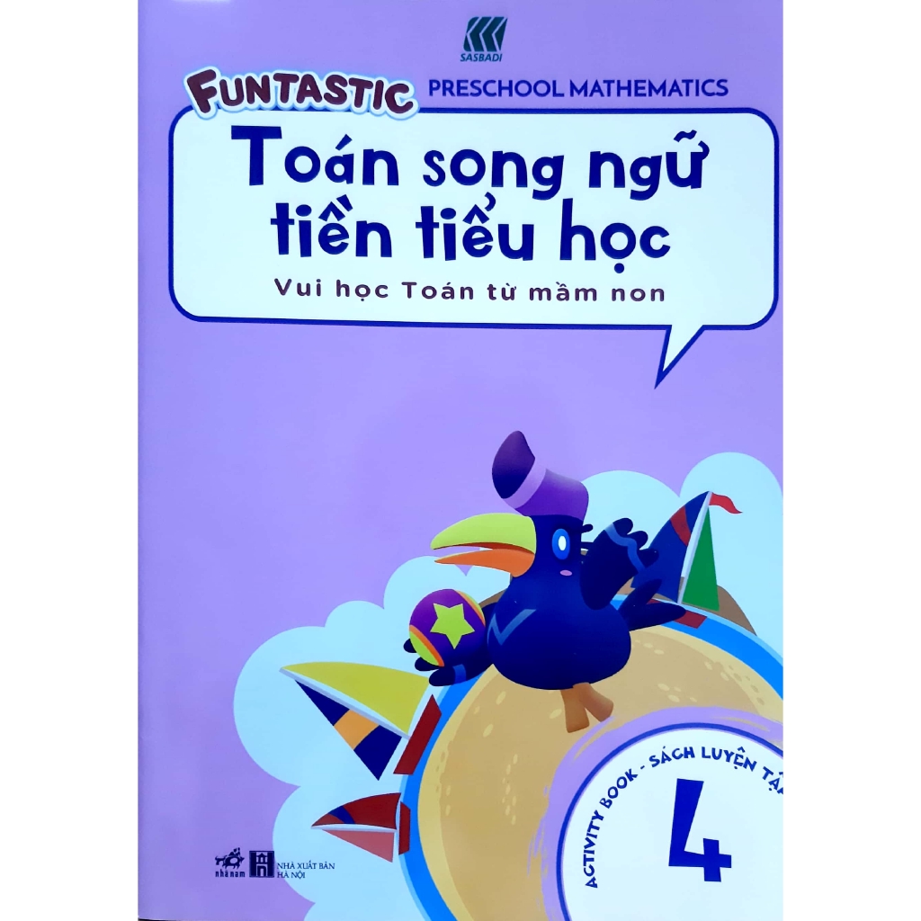 Sách - Toán Song Ngữ Tiền Tiểu Học 4 - Activity Book