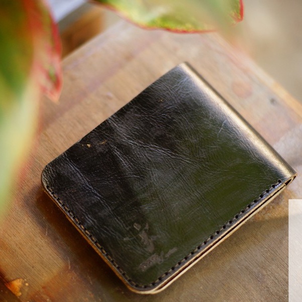 Ví nam Nữ Da Bò Italia Vegtan RAM Leather Khắc Trống Đồng Việt Nam