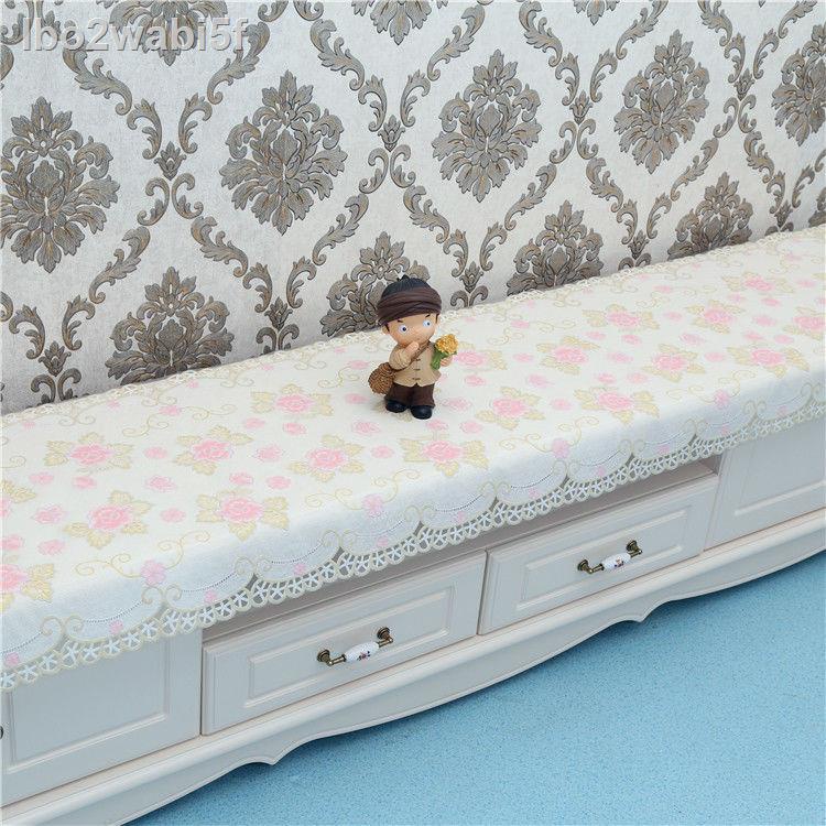 ❀ ■ lbo2wabi5fPVC TV quầy vải bàn cà phê khăn trải nhựa không thấm nước và chống bỏng đầu giường tủ giày