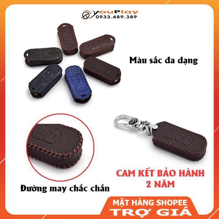 Bao da Chìa khoá Ô tô Mazda 2, Mazda 3, Mazda 6, CX5, CX8... Bọc chìa khoá ô tô bảo vệ chống xước, va đập