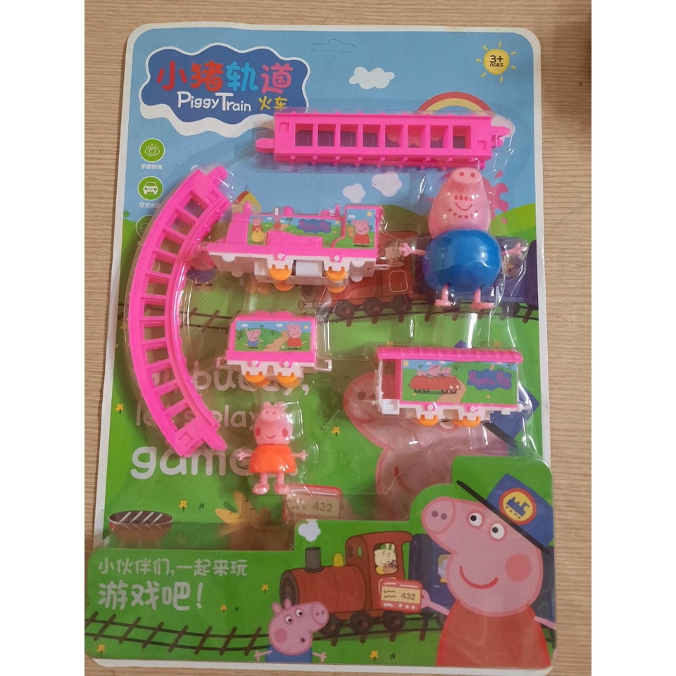 Bộ đường ray xe lửa Mèo Kitty ,elsa, thomas,spiderman,thor,captain