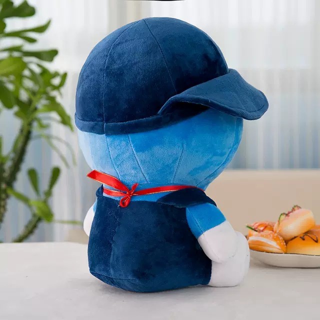 Gấu Bông Mèo Máy Doremon Doraemon Đô rê mon Đội Mũ Rock Cao Cấp Gấu Bông Hama