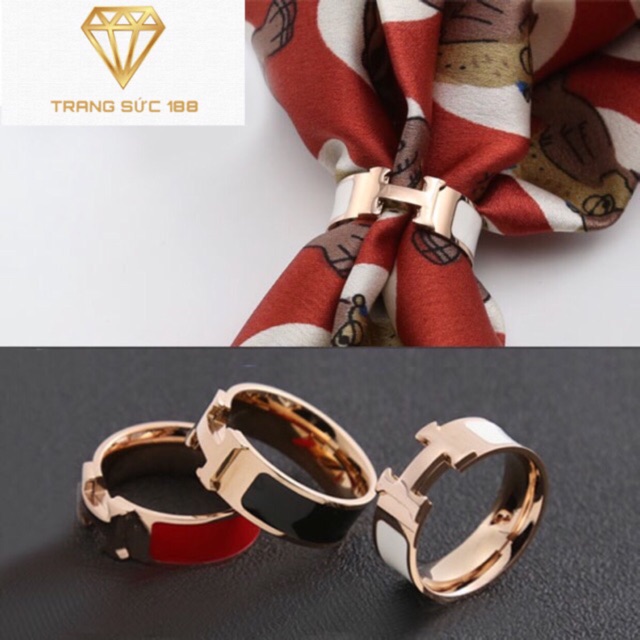 Nhẫn titan ko đEn NT038