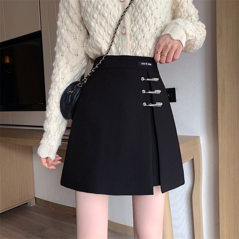 Chân Váy Chữ a Lưng Cao Màu Sắc Hợp Thời Trang