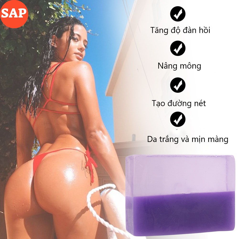 Xà Phòng Hết Thâm Mông, Tăng Vòng 3 Handmade Hip Up Firming Tăng Độ Đàn Hồi, Giúp Vòng 3 Trở Lên Săn Chắc, Quyến Rũ