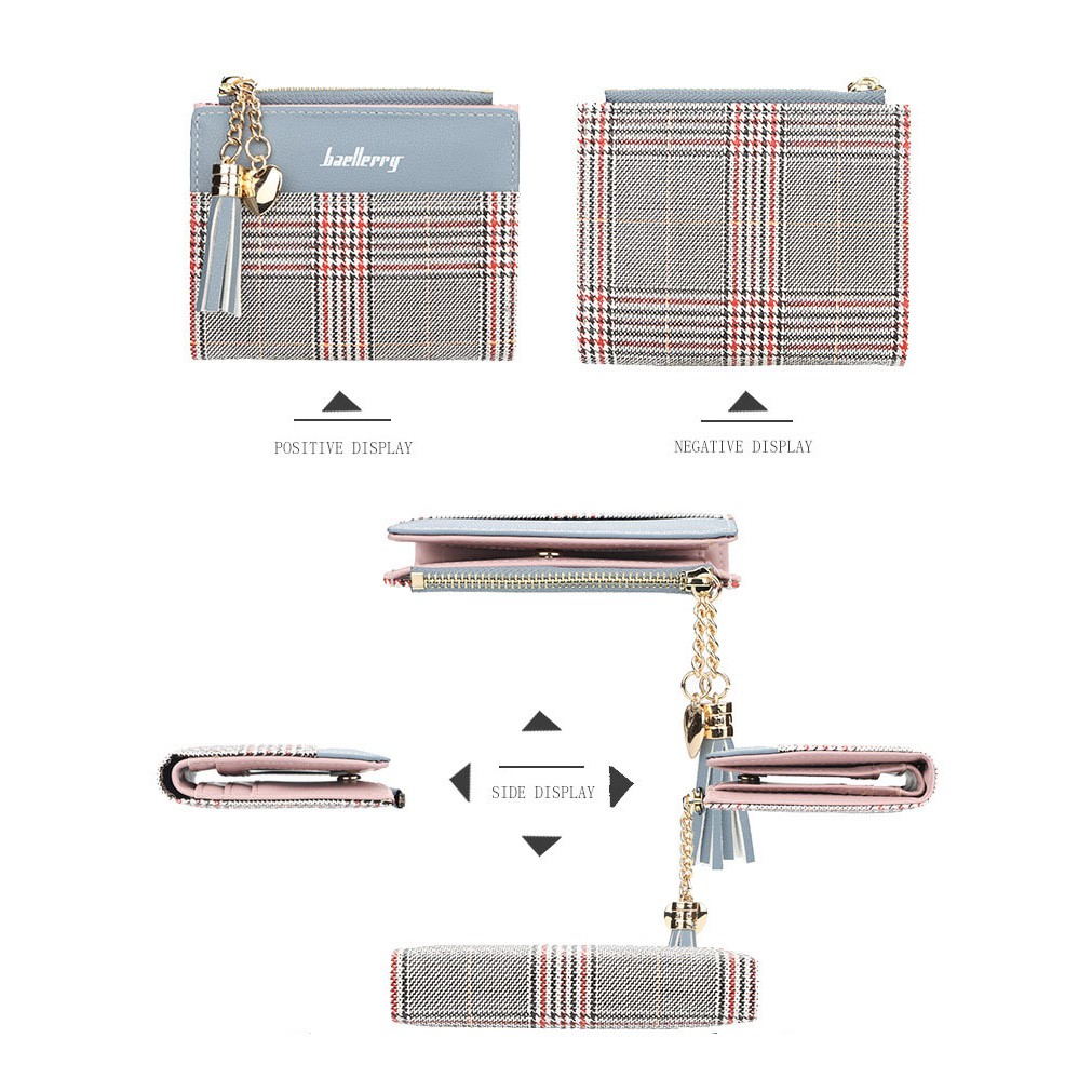 Ví Nữ Mini Thời Trang Cao Cấp Chính Hãng BAELLERRY Đựng Thẻ Đựng Tiền Siêu Đẹp Siêu Hót BR21- Mimoza.vn