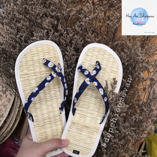 Dép chiếu Hội An bông daisy