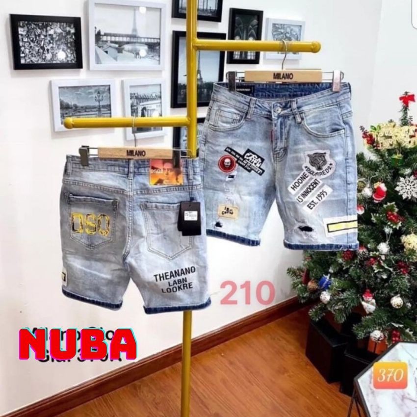 Quần short jean nam,chất vải bò cao cấp đẹp giá rẻ AT 210 | BigBuy360 - bigbuy360.vn