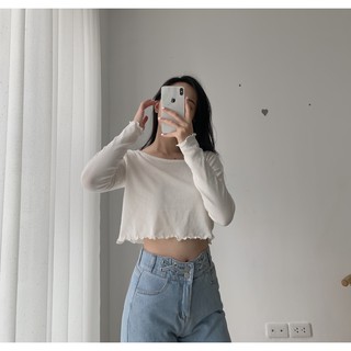 Áo len mỏng viền xoắn ap411 1994closet
