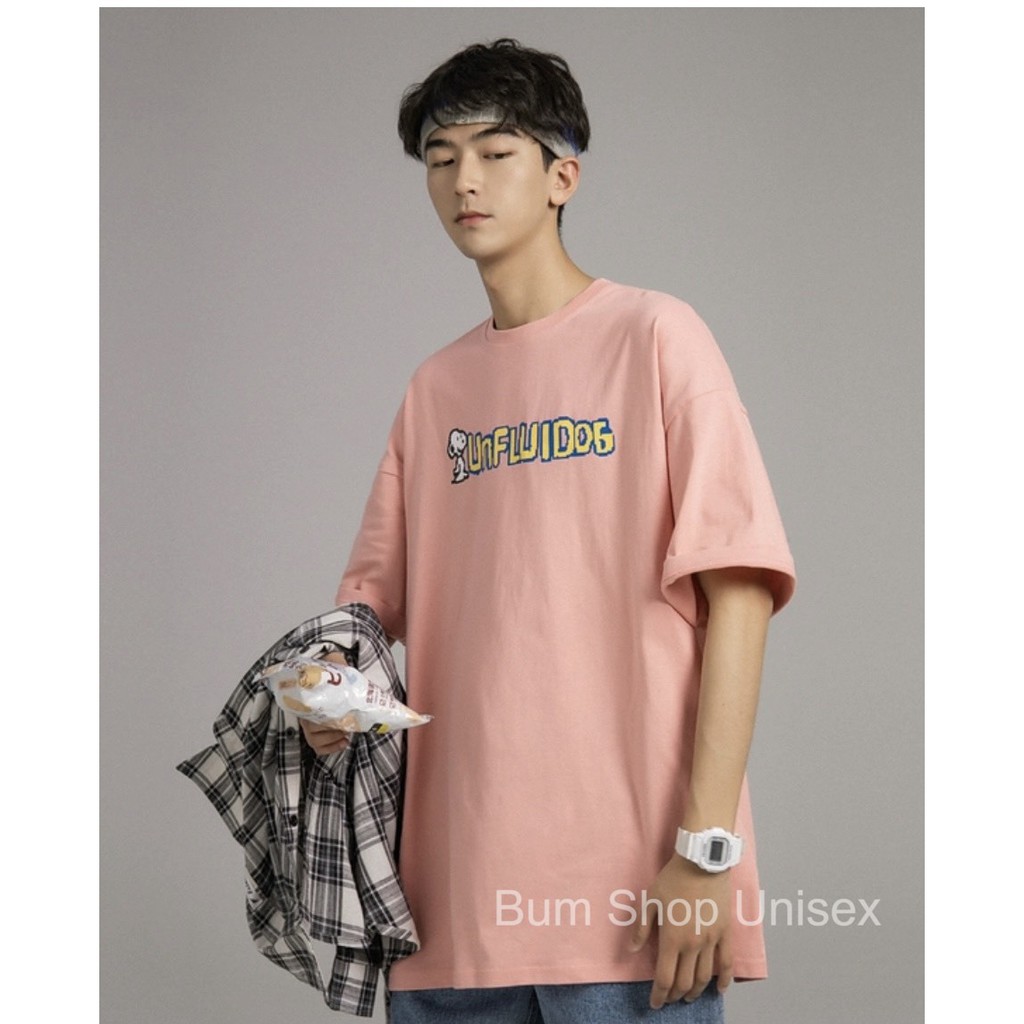 Áo Thun Tay Lỡ Unisex Form Rộng Nam Nữ - TTL734 Unfui - Chất Thun Cotton Mềm Mát - Form Unisex Oversize < 80kg | BigBuy360 - bigbuy360.vn