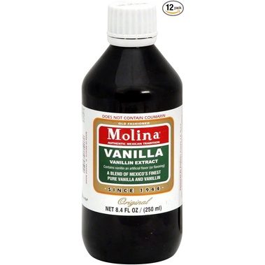 Hương mùi ( tinh chất ) vani hiệu Molina Vanilla Extract 250ml