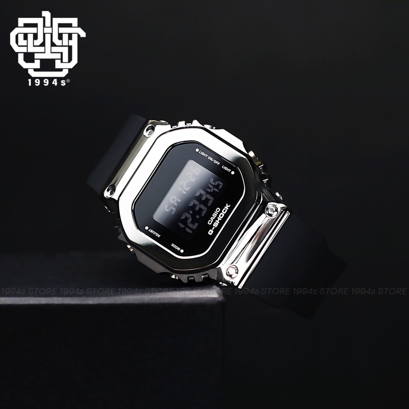 Đồng hồ nữ Casio G-SHOCK S GM-S5600-1 chống va đập, chống nước 200m chính hãng