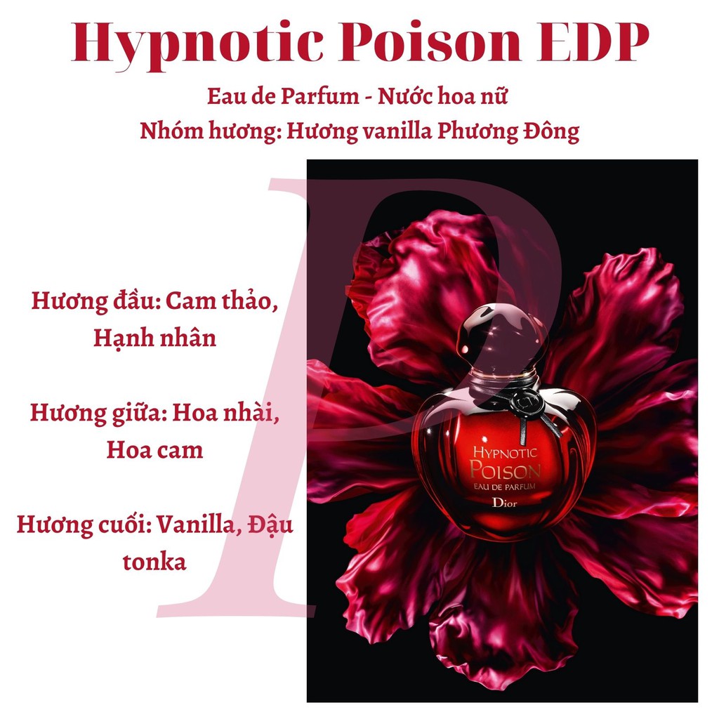 [Chính hãng] Nước hoa Hypnotic Poison EDP (Mẫu thử)