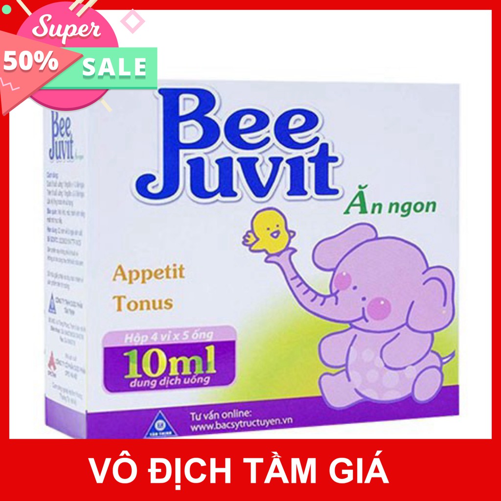 Bee Juvit Ăn Ngon kích thích trẻ ăn ngon miệng, hỗ trợ tăng cường hệ tiêu hóa, tăng khả năng hấp thu dưỡng chất