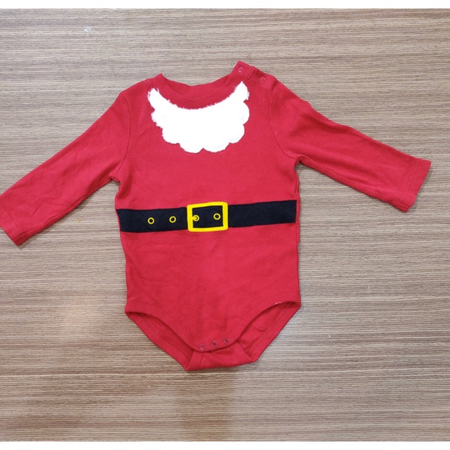 Body noel hiệu Gymboree cổ phối lông
