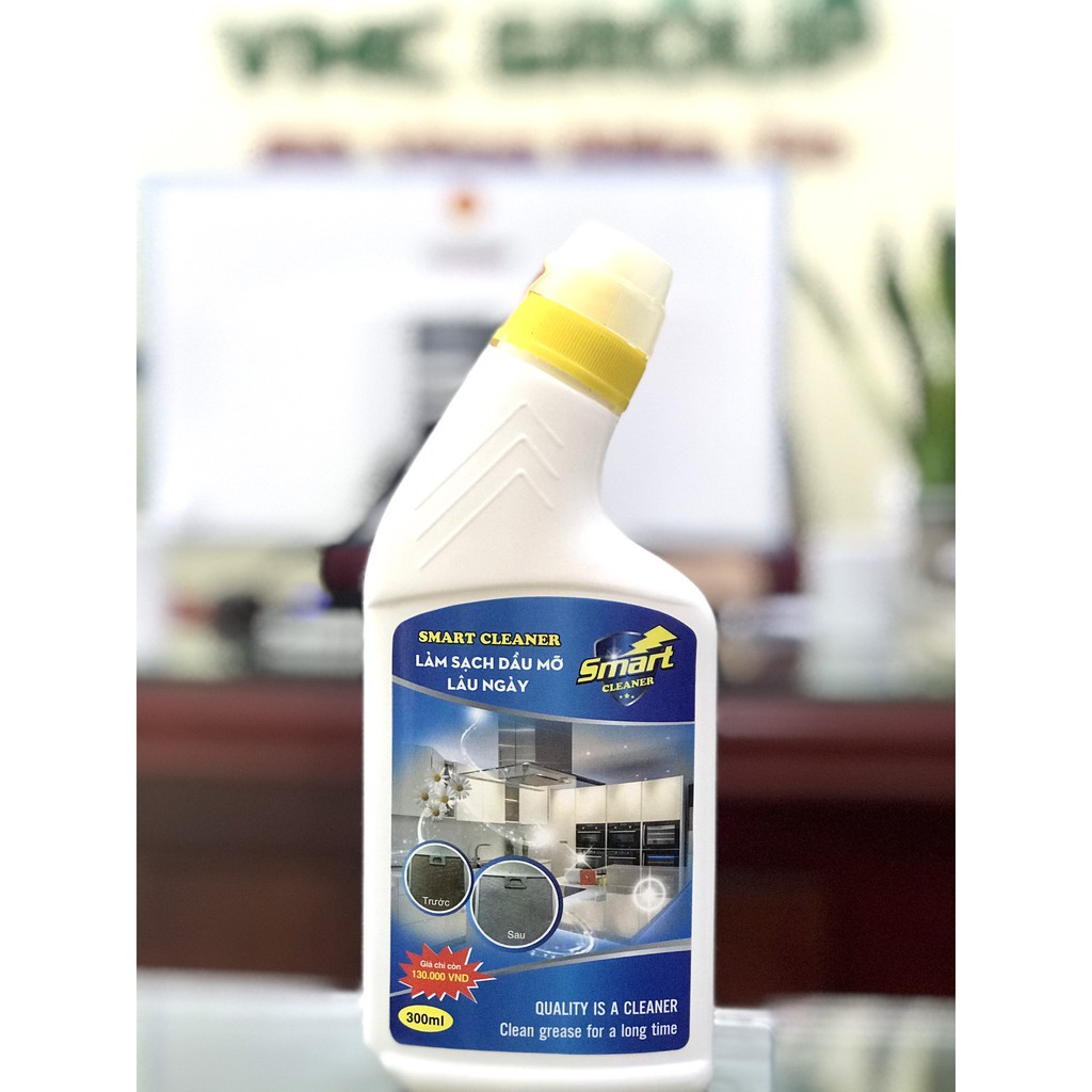 SMART CLEANER - Chuyên gia làm sạch dầu mỡ , cháy két lâu ngày (Chai 300ml)