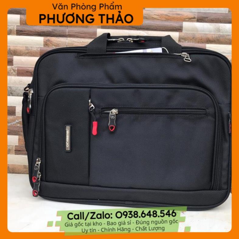 ⚡vpp sỉ, giá gốc⚡ Balo, cặp đa năng học sinh cấp 2,3 màu đen ( 40x16x30cm ) - VPP Phương Thảo