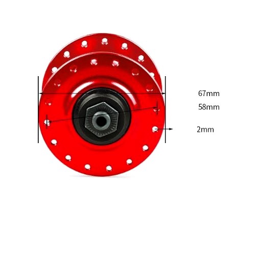 BỘ MOAY Ơ BLOOKE BẠC ĐẠN 32 LỖ PHANH ĐĨA NỔ TO