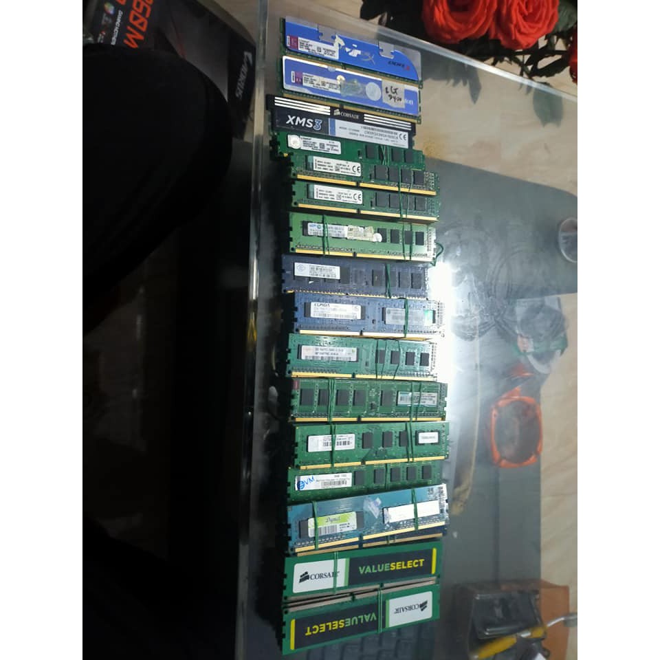 Bộ nhớ máy tính Ram dr3 4gb bus 1333,1600 nhiều hãng không tản | BigBuy360 - bigbuy360.vn