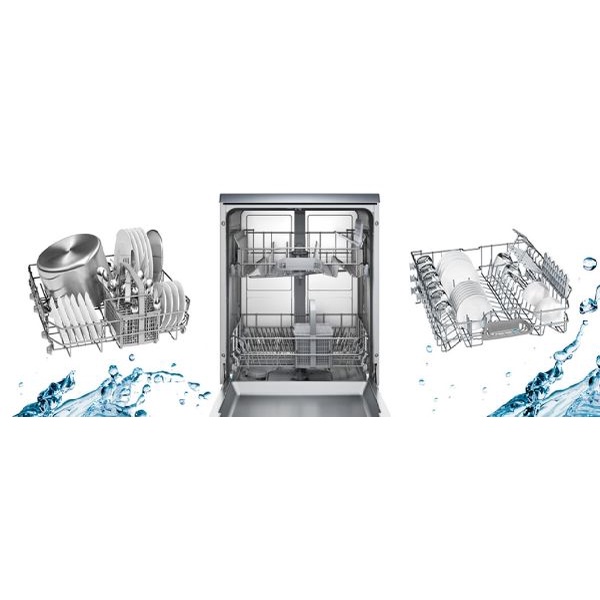 Máy rửa bát Bosch SMS68MI04E series 6 sấy Zeolith nhập khẩu Đức