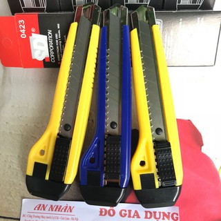 Dao dọc giấy lớn, dao dọc giấy cỡ to (tặng 02 lưỡi dự phòng sau nắp chuôi dao)