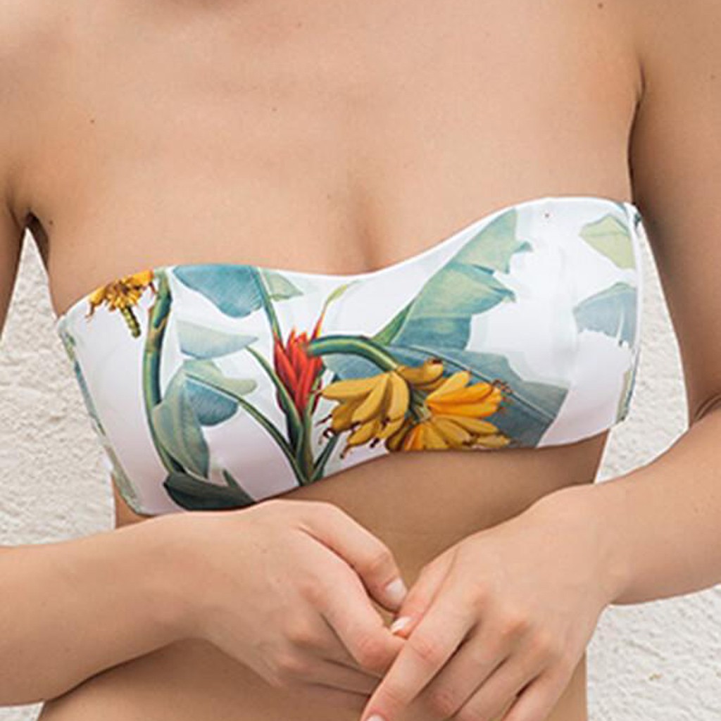 Fashion Women Sexy Print Swimwear Split Bathing Suit Swimsuit | BigBuy360 - bigbuy360.vn