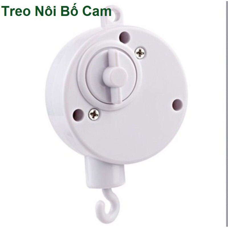 (RẺ NHẤT SHOPEE) Hộp nhạc tự xoay vặn cót treo đồ chơi cho bé