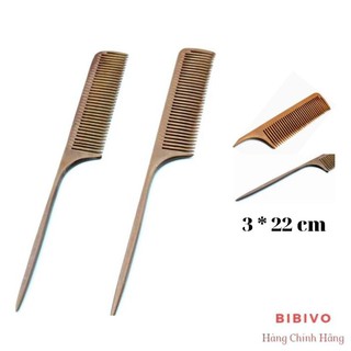 Lược gỗ - cán nhọn - 3*22 cm - hình thật 100%