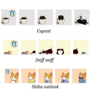Bộ 50 giấy ghi chú/giấy note POCKET EMOTION