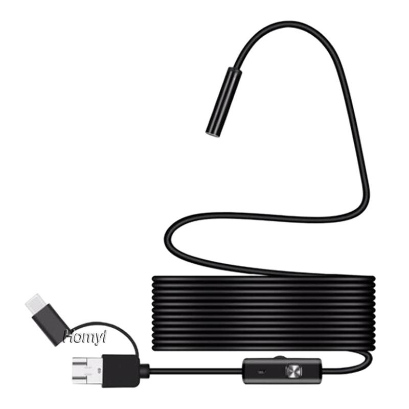 Camera Nội Soi 8mm Chống Thấm Nước Cho Điện Thoại Thông Minh / Máy Tính