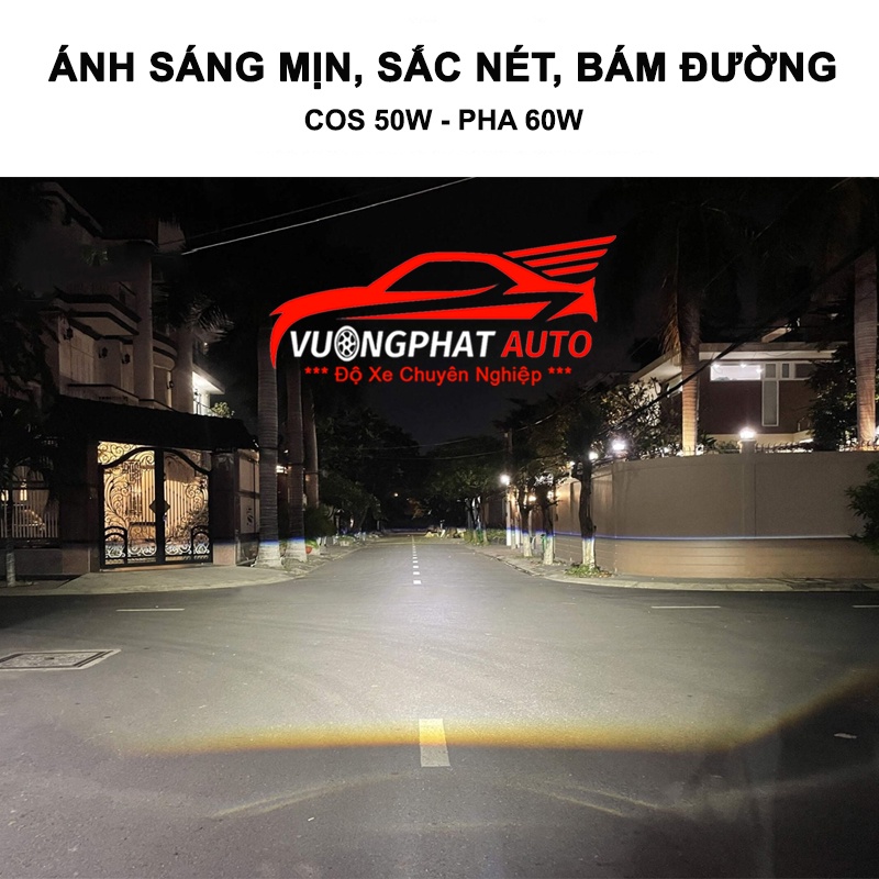 Bi Cầu Ô Tô Xe Máy Titan Red Magic GTR Chính Hãng Miễn Phí Lắp Đặt, Đèn Led Trợ Sáng Siêu Sáng Siền Bảo Hành 12 Tháng