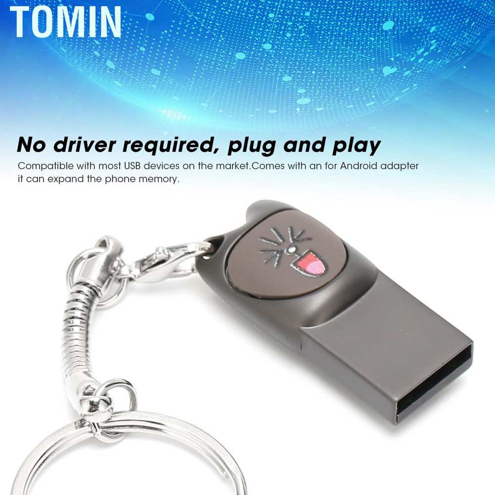 Ổ Đĩa Flash Tomin Usb2.0 Tốc Độ Cao Họa Tiết Hoạt Hình Dễ Thương Cho Android | BigBuy360 - bigbuy360.vn