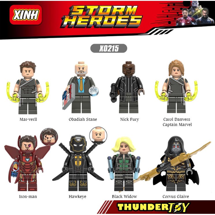 Minifigure các nhân vật Avenger