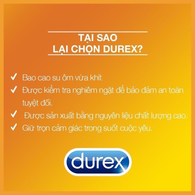 Bao cao su Durex Pleasuremax 3 bao