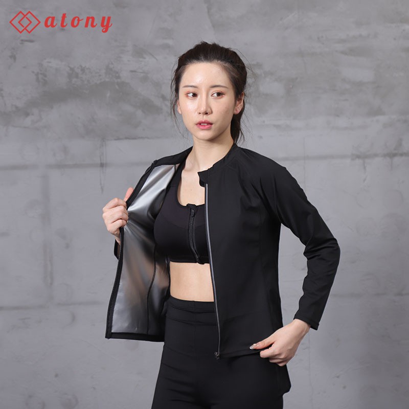 HÀNG CAO CẤP -  Bộ Đồ Tập Ép Cân ATONY Cao Cấp - Hỗ Trợ Tập Gym, Yoga, Chạy Bộ, Fitness, Aerobic Tăng Sinh Nhiệt, Đổ Mồ 