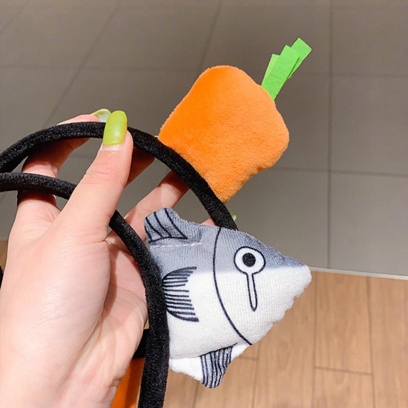 Băng Đô Cài Tóc Hình Củ Cà Rốt/ Hình Cá Dễ Thương