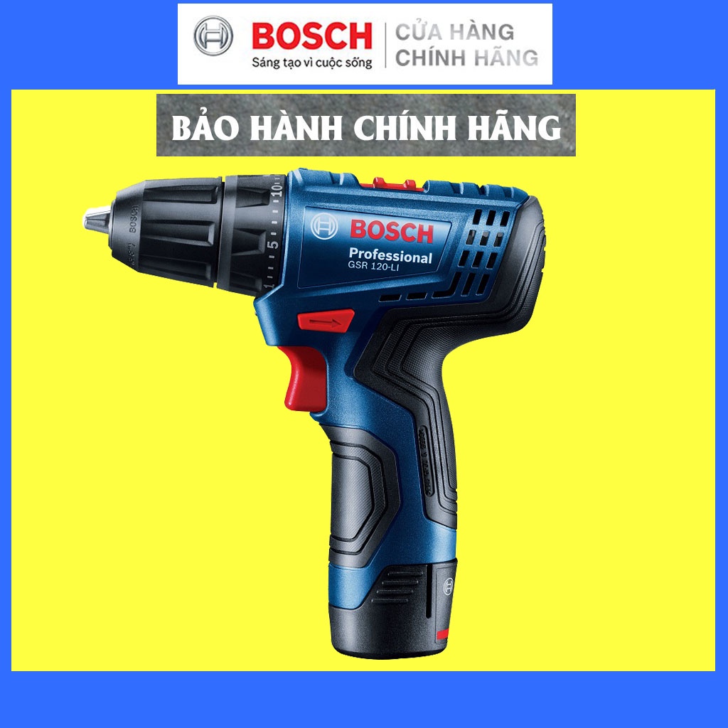 Máy Khoan Vặn Vít Dùng Pin Bosch GSR 120-LI