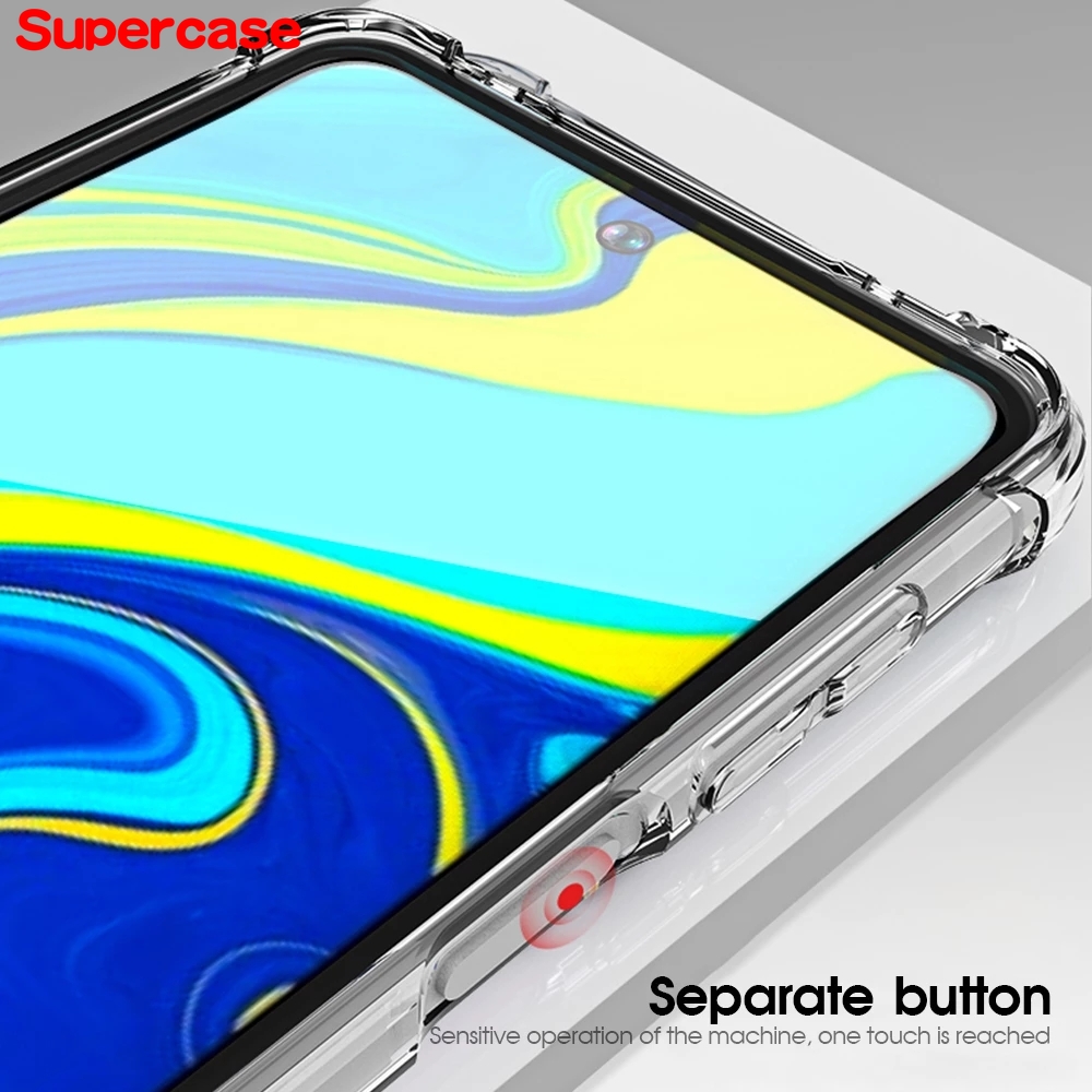 Bao Da Nắp Gập Trong Suốt Cho Xiaomi Mi Poco F2 Pro Redmi 9c 9a 9 3s Pro 2s 10x 5g Note 9s 9 Pro Max 8 8a 7a K30 K20 Pro