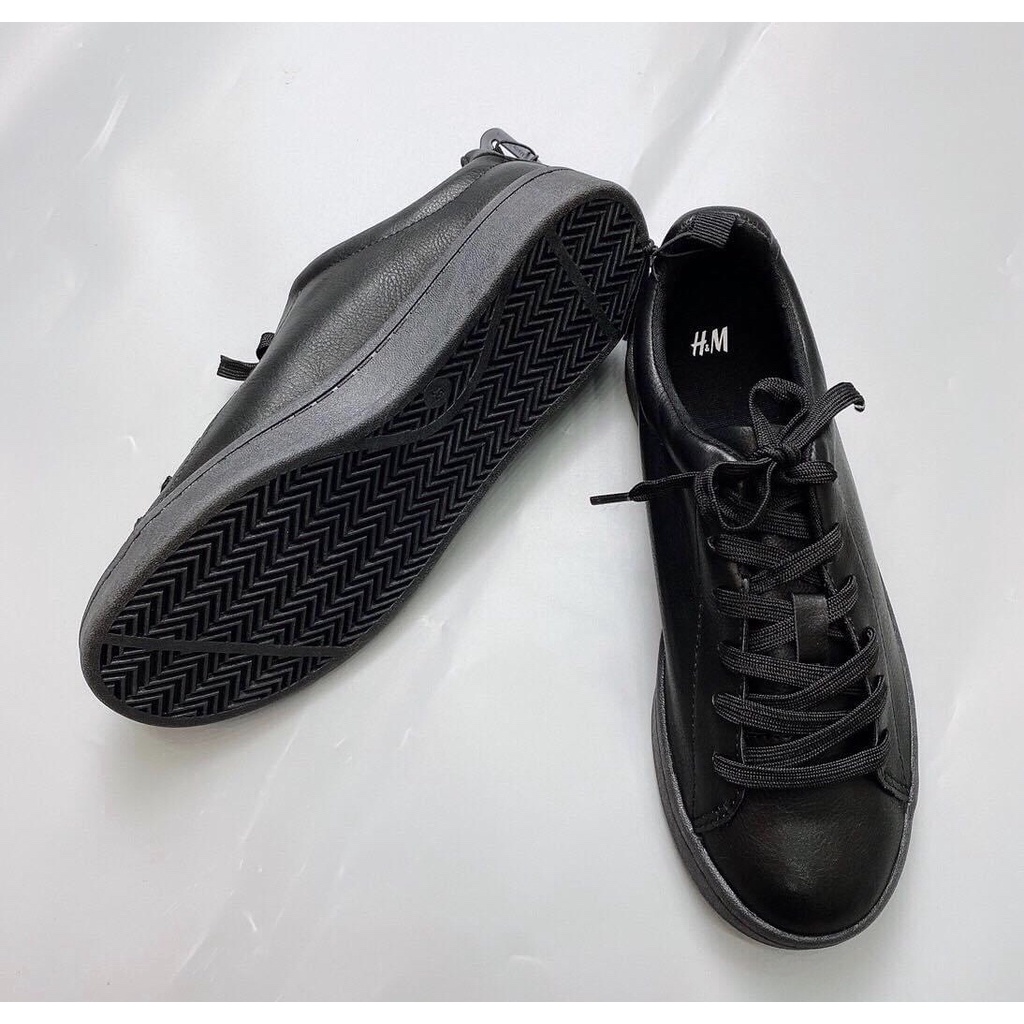 Giầy sneaker Hm đen