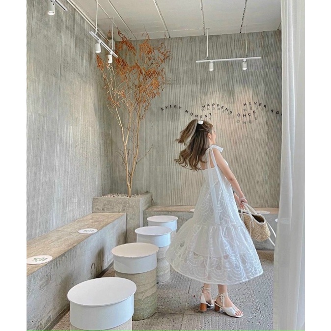 ĐẦM GẤM TRẮNG 2D