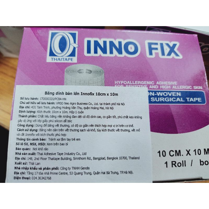 Băng Dính Bản Lớn INNOFIX 10cm* 10cm