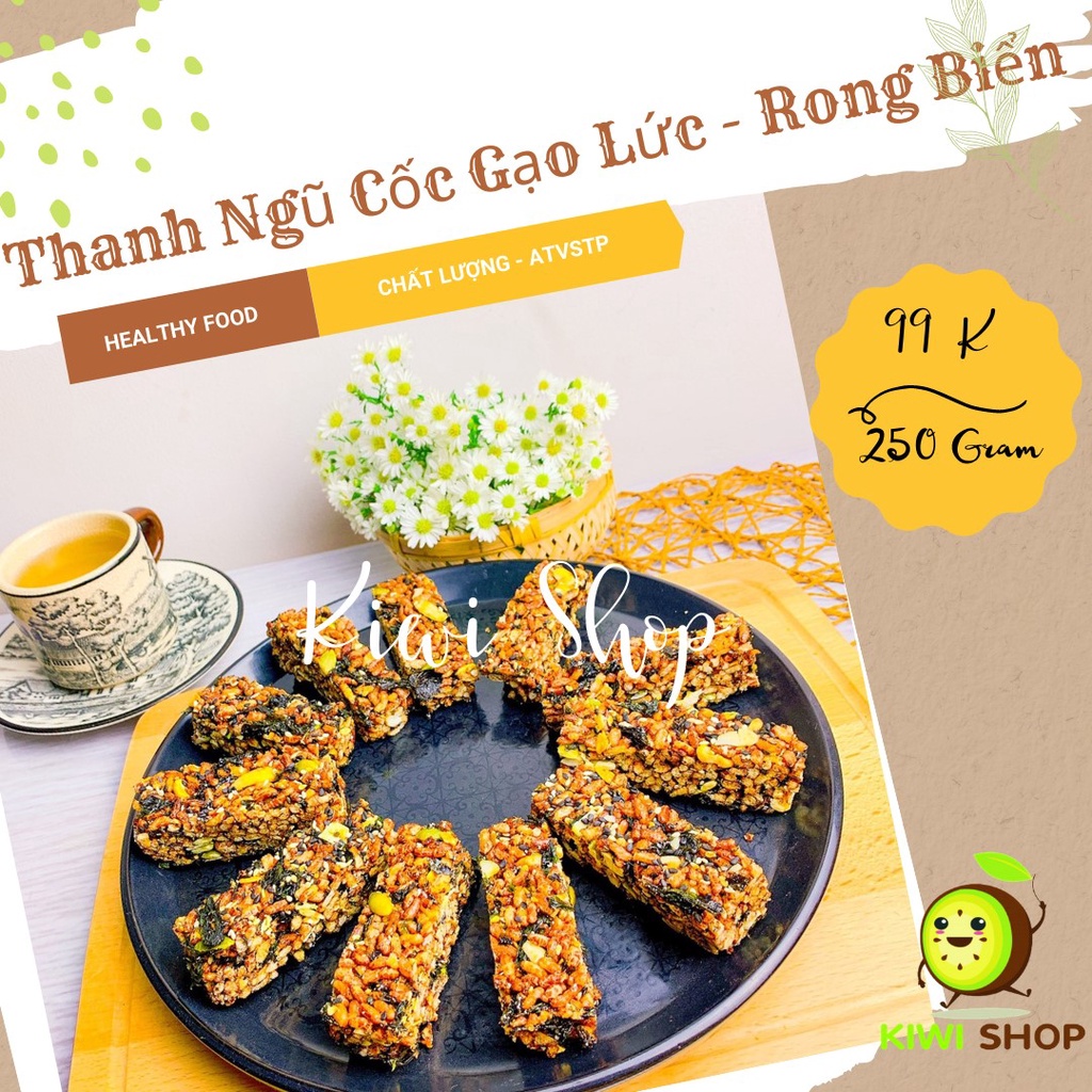 Combo Gạo lức chà bông, rong biển, Granola ăn vặt giảm cân, healthy FIGO- đồ ăn vặt ăn kiêng diet dinh dưỡng