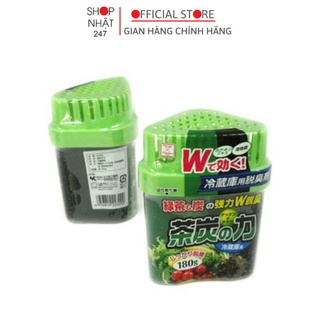 Hộp khử mùi tủ lạnh 2 ngăn Kokubo 180g nội địa Nhật Bản