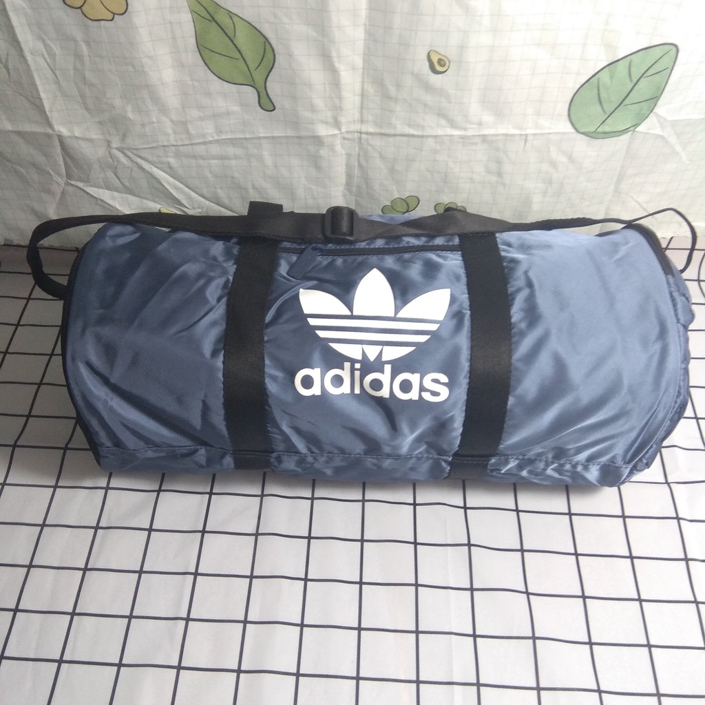 [👉VIDEO HD👈] Túi trống Adidas chất liệu Polyester chống nước thích hợp đi du lịch và tập Gym