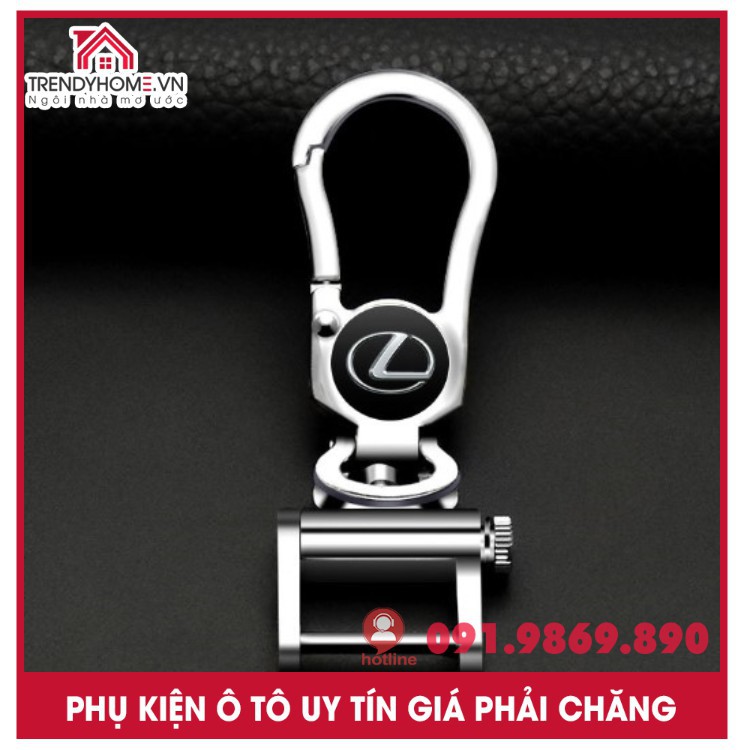 Móc Chìa Khóa ô tô Mazda 📣 ✌   Logo xe hơi móc chìa khóa tiện dụng xoay 360 độ