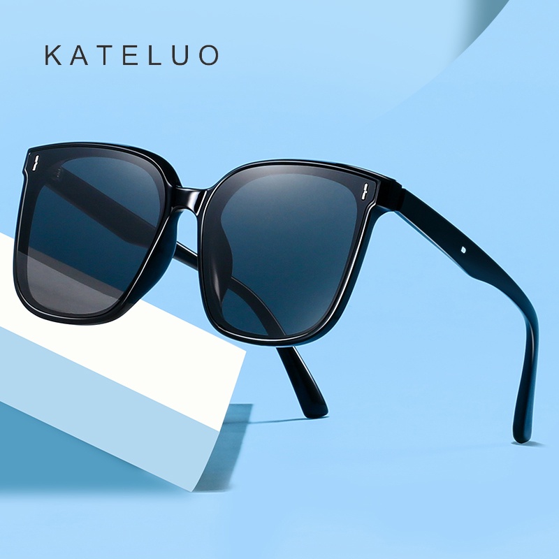 Kính mát phân cực KATELUO CP3713 có gọng bằng nylon mới cho nam nữ