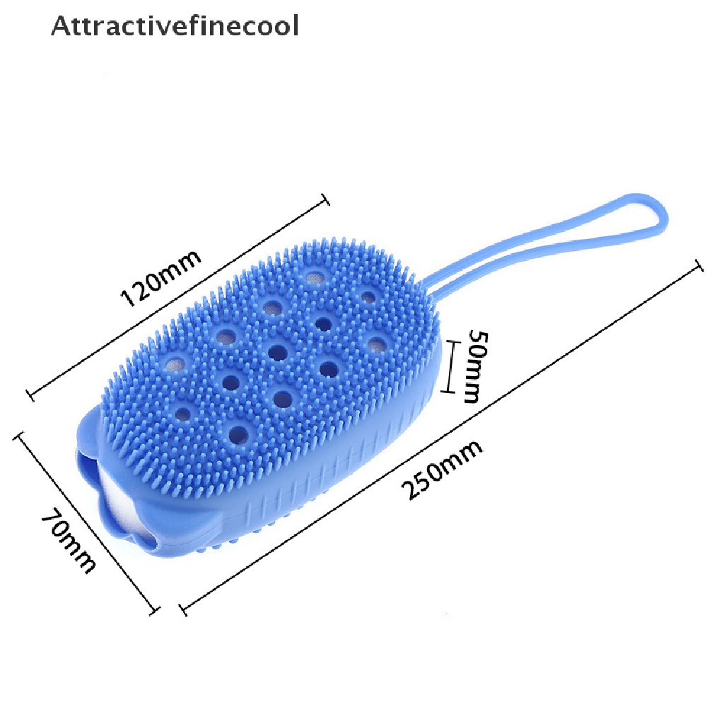 Dụng cụ silicone chà lưng khi tắm