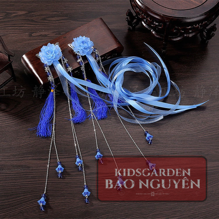 Kẹp tóc cổ trang - Hồ điệp sắc - dành cho bé gái/bạn nữ yêu thích cổ trang - KISDGARDEN BẢO NGUYÊN